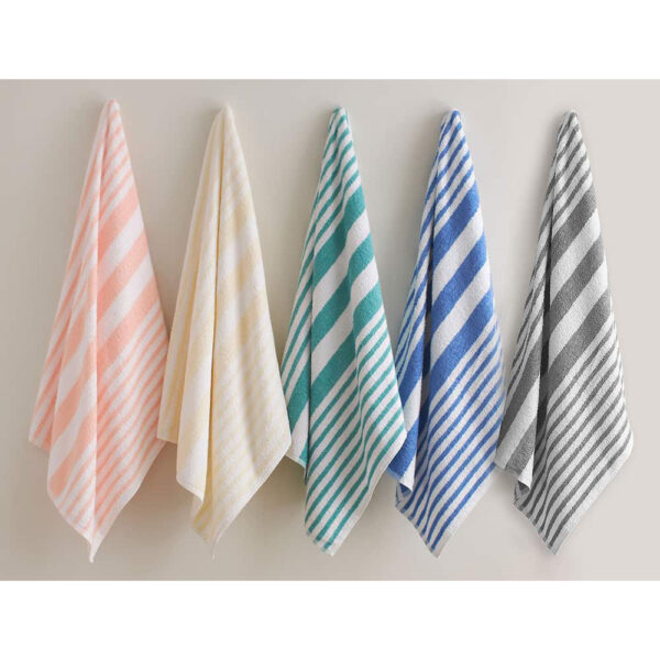 Beach Towels Galore Tropical_Stripe_5_Colors