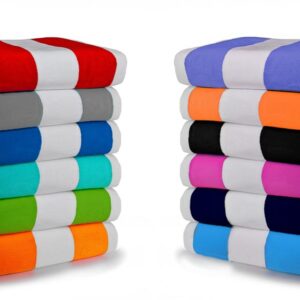 Premium Terry Velour Cabana Stripe - All Colors